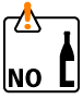 Алкоголь: вино запрещено Предупреждение